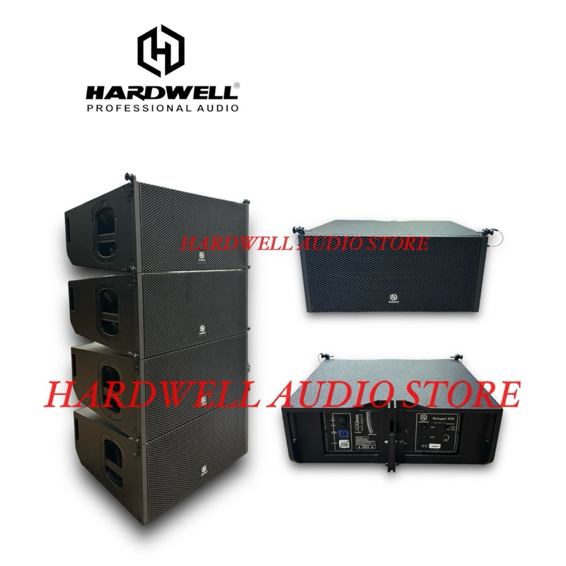 Jual Speaker Line Array Aktif / Active 2x8 Inch Hardwell Ranger 208 ...