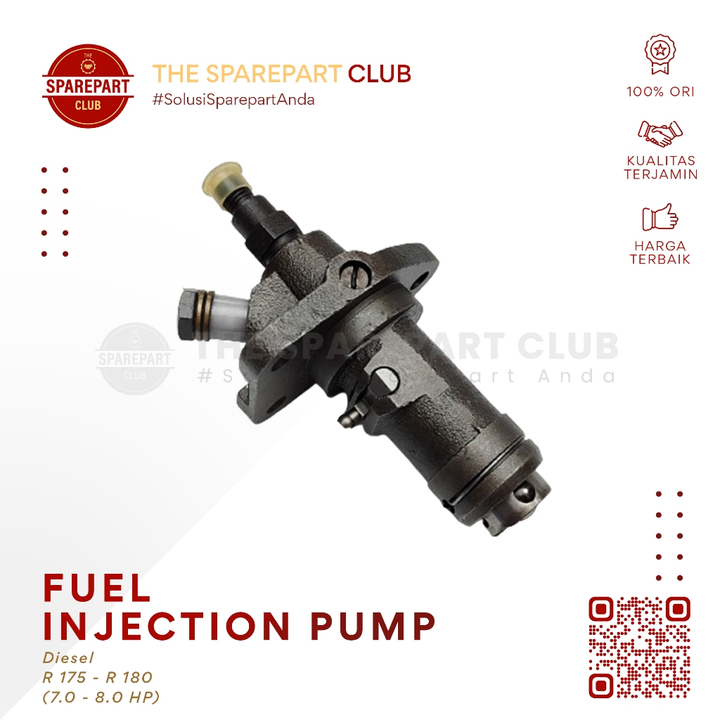 Jual Pompa Injeksi Solar Set Mesin Diesel R175 R180 Fuel Injection FI