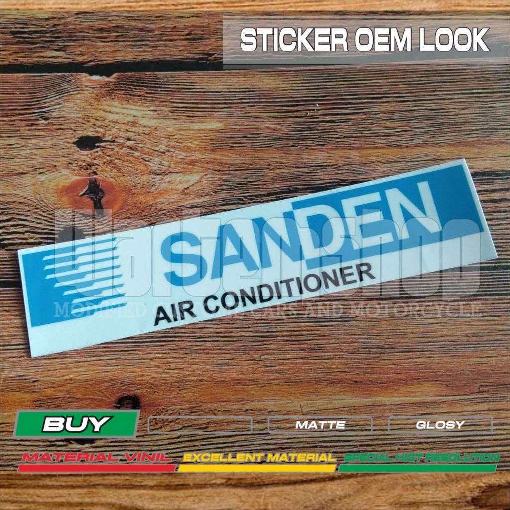 Jual STIKER SANDEN AIR CONDITIONER | Shopee Indonesia