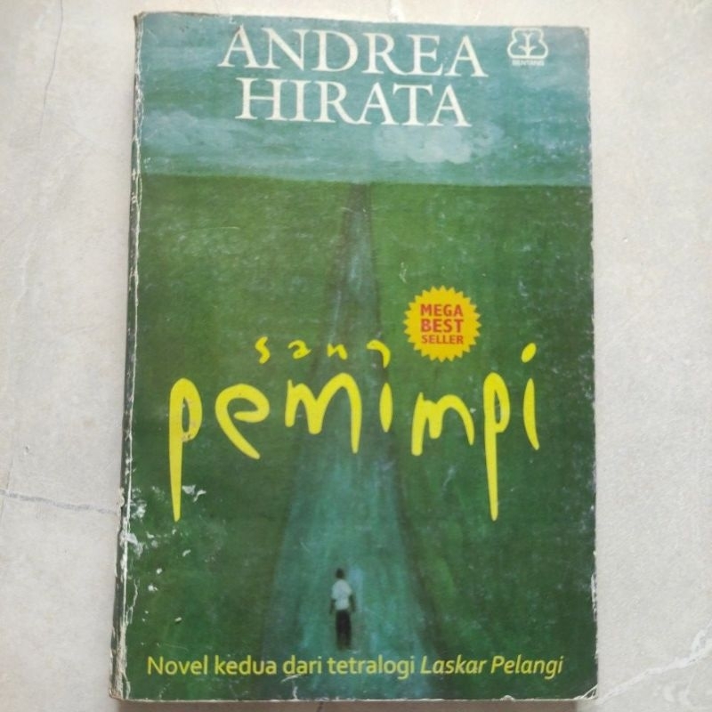 Sang Pemimpi novel Andrea Hirata book cover