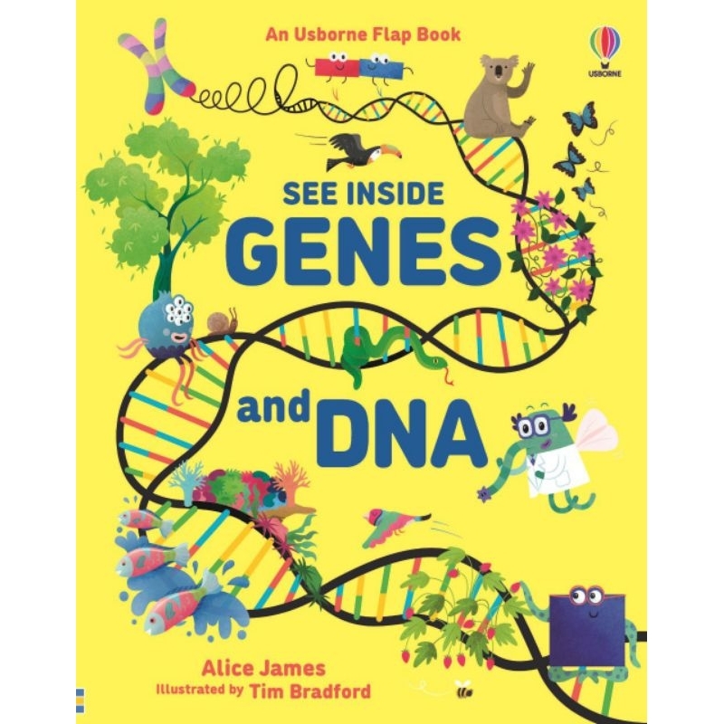 Jual Usborne Flap Book See Inside - Genes and DNA | Shopee Indonesia