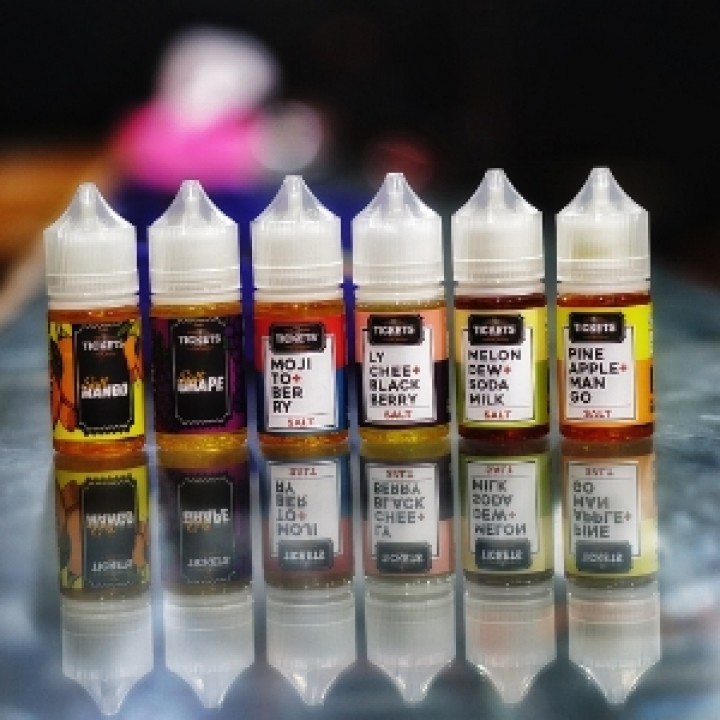 Jual TICKETS ORIGINAL SALT NIC 30ML EJM X TICKET BREW | Shopee Indonesia