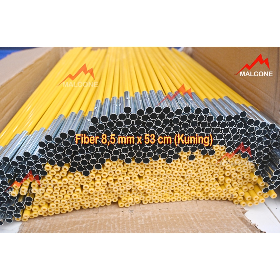 Jual Frame fiber tenda dome 8,5 mm pjg 53 cm (Kuning) | Shopee Indonesia
