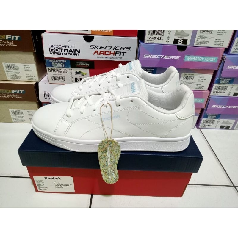 Jual SIZE 37½,39 REEBOK ROYAL COMPLET CLN2 WHITE 100033923 | Shopee ...