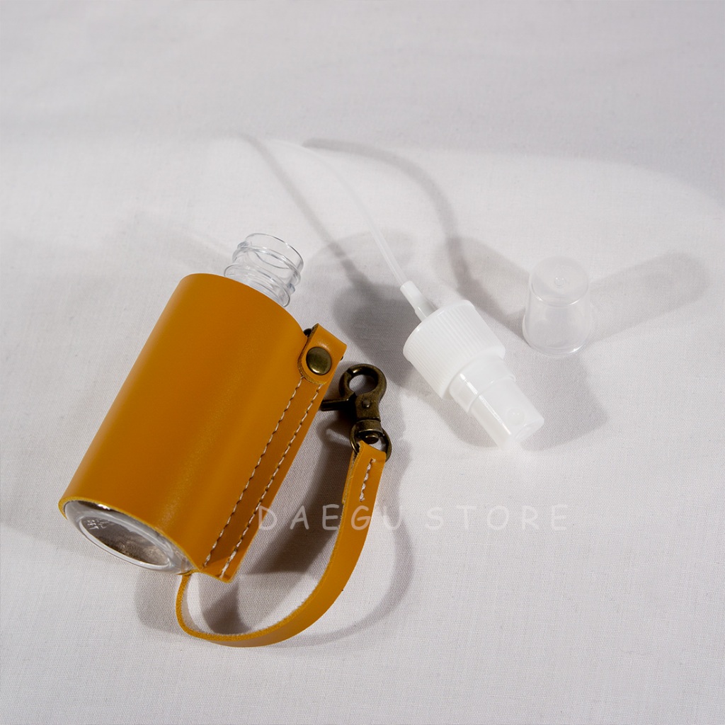 Jual Botol Spray 60ml PET - Leather Case Sarung Kulit Gantungan Kunci ...