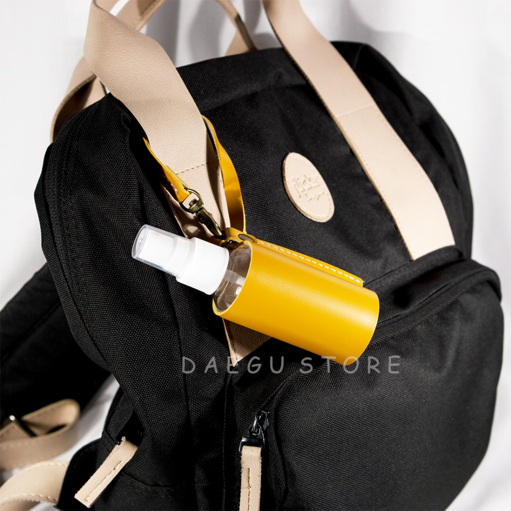 Jual Botol Spray 60ml PET - Leather Case Sarung Kulit Gantungan Kunci ...