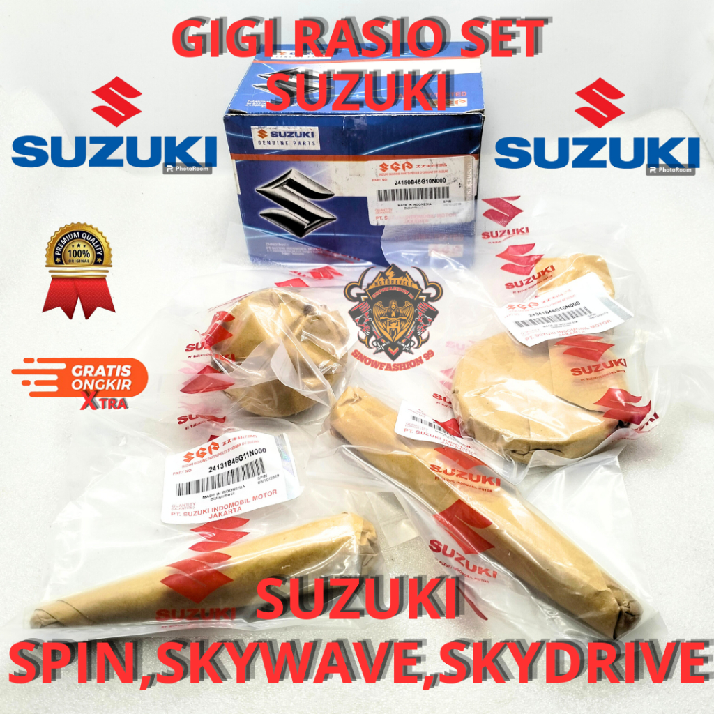 Jual GIGI RASIO SUZUKI ,GIGI GARDAN SUZUKI SPIN ,SKYWAVE ,NEX 110 ...