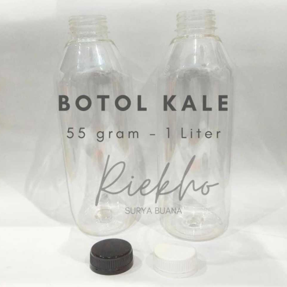 Jual (INSTAN) Botol KALE 1 liter / KICK KOTAK / Botol Bulat CHUBBY ...