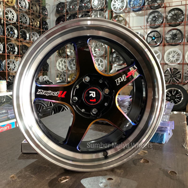 Jual Velg R15 Samlong Rainbow Sumber Mulya Wheels Velg Mobil Toko Velg Semarang Velg Ban 2304