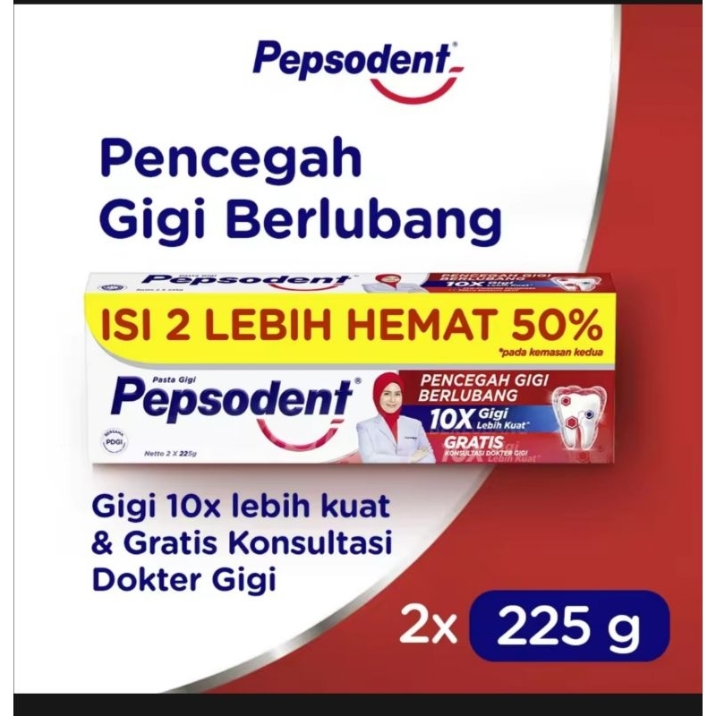 Jual Pepsodent Pasta Gigi pencegah gigi berlubang Expired 2026 1 pcs
