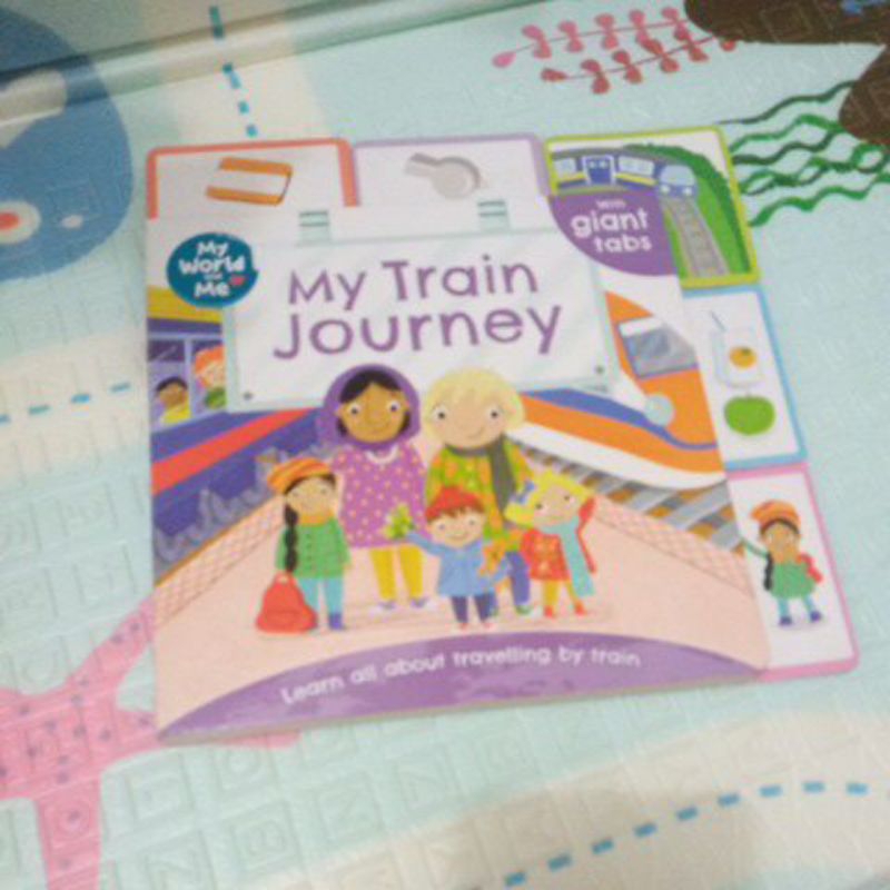 Jual [SALE FEBRUARY] My Train Journey with Giant tabs (my world and me ...