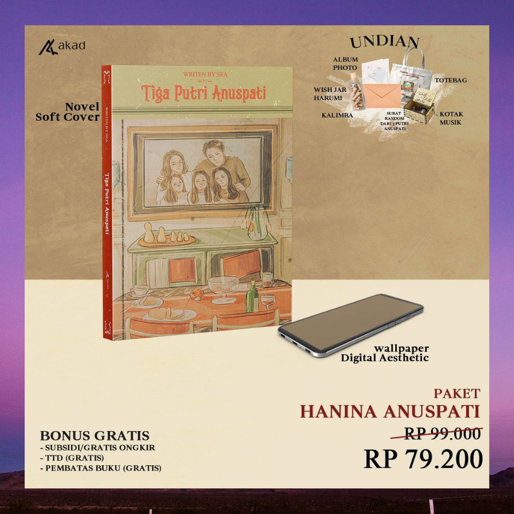 Jual Novel Tiga Putri Anuspati By Sea - Akad | Shopee Indonesia