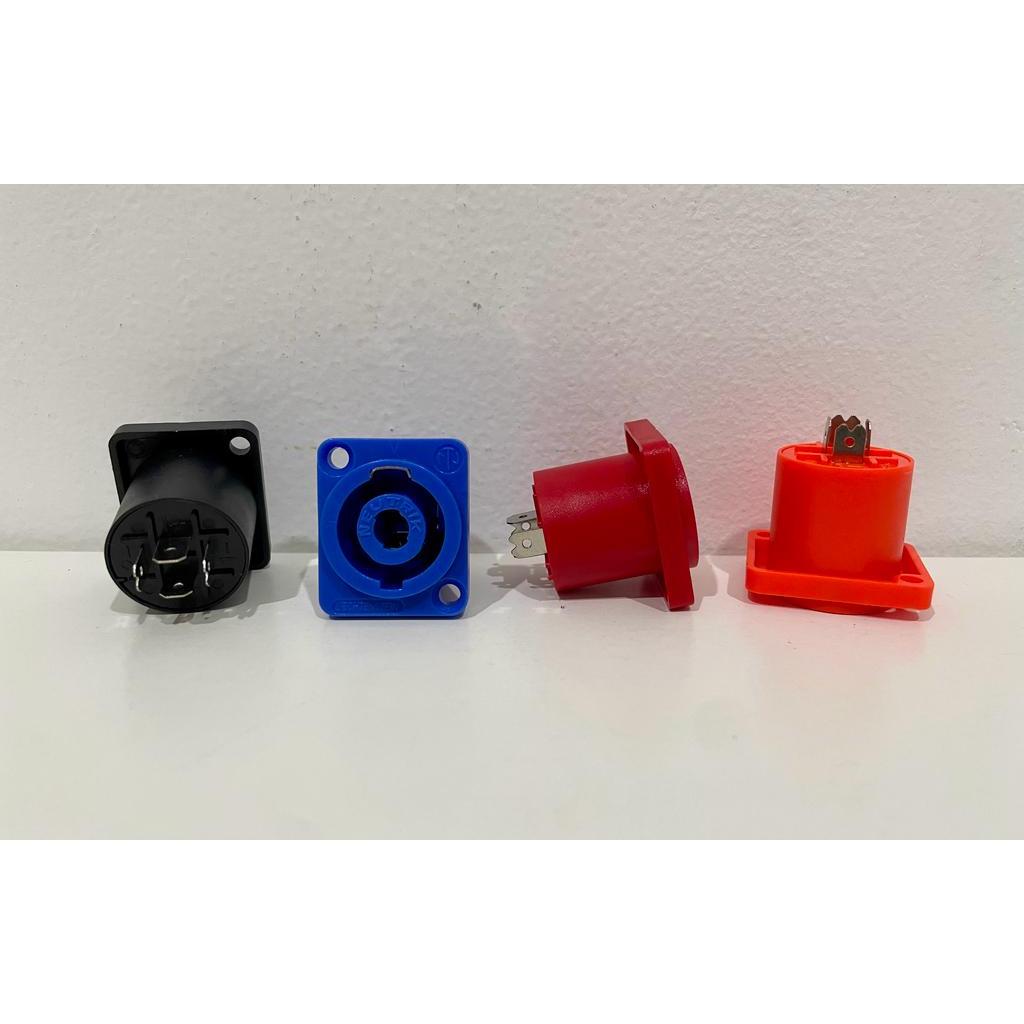 Jual Soket Spikon Original / Socket Speakon Female 4P Jack Konektor ...