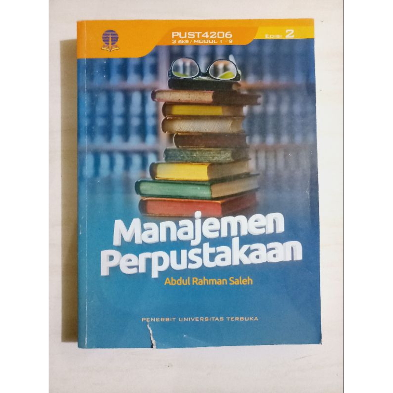 Jual Buku Manajemen Perpustakaan UT - Abdul Rahman Saleh | Shopee Indonesia