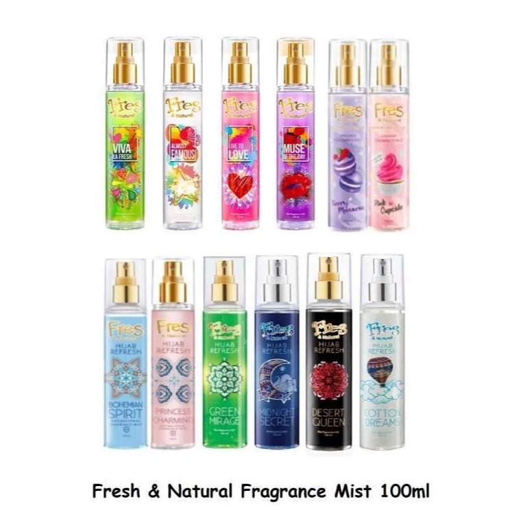 Jual Limited Fres Natural Spray Cologne Botol 1ml Fresh parfum mist