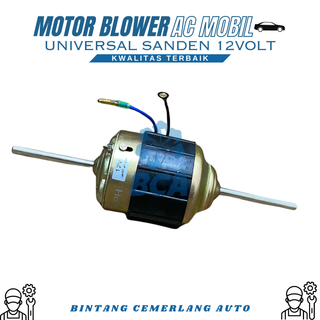 Jual MOTOR BLOWER AC Mobil UMUM Sanden 12 Volt BLOWER UNIVERSAL SD 12V