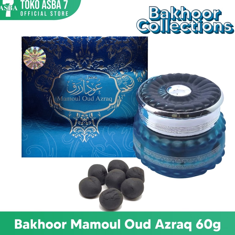 Bâtons D'encens Bakhoor Saoudien Oud Azraq - Odeurs Ambre, Oud, Musc, Fait Main, Neuf