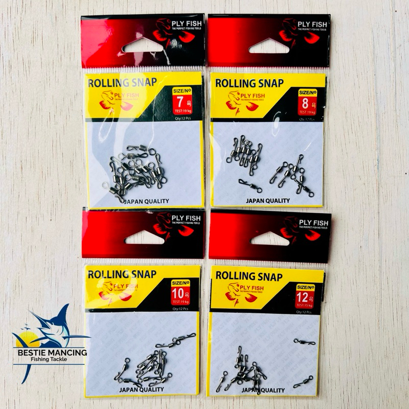 Jual Rolling snap fly fish - Bahan baja Steel Fishing Gear | Shopee ...