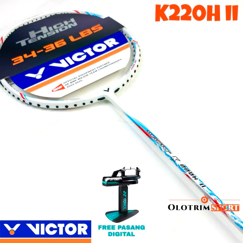 Jual Raket Badminton Victor Thruster K 220 H II 2 K220H K220 220H ...