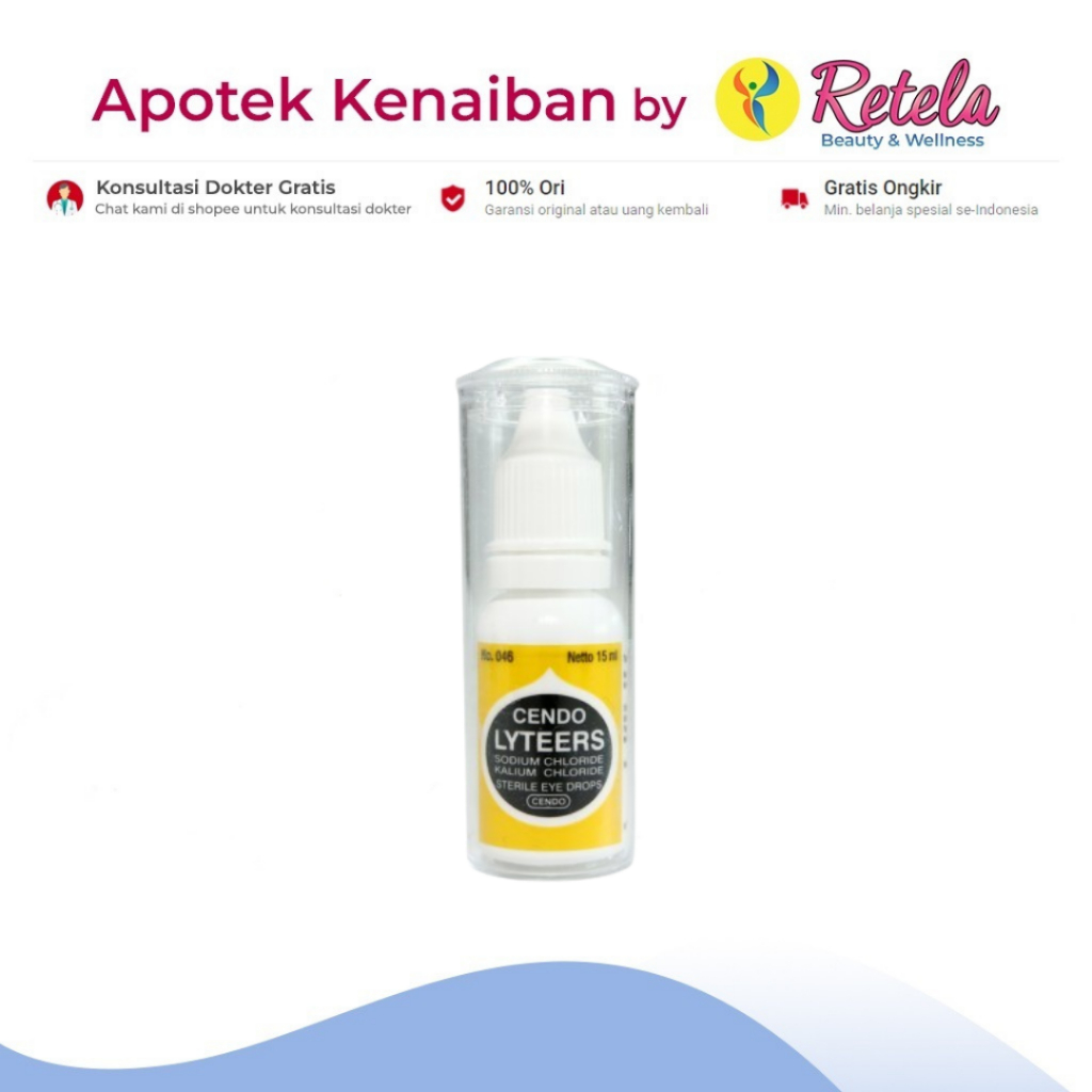 Jual CENDO LYTEERS EYE DROPS 15ML Shopee Indonesia