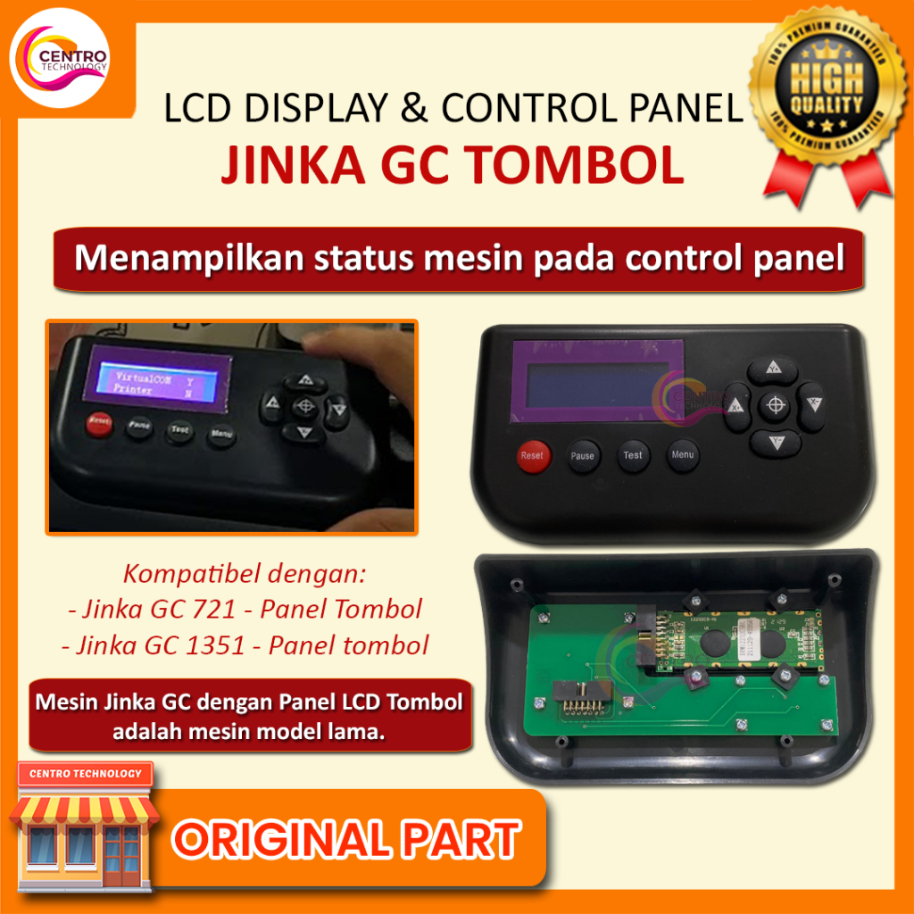 Jual LCD Display Control Panel Mesin Cutting Sticker Jinka | Shopee ...