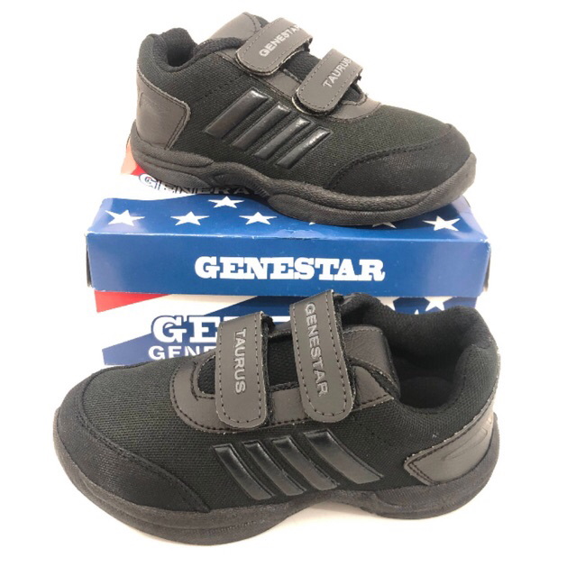 Jual TAURUS/ARIES/JWARA/LEO Sepatu Sekolah anak SD SMP GENESTAR ukuran ...