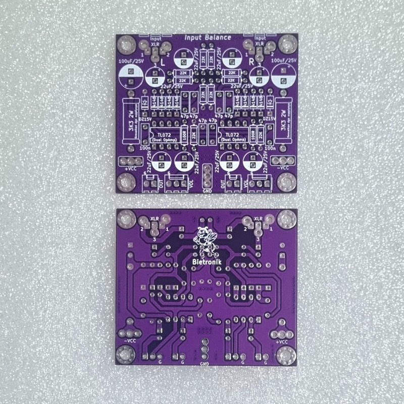 Jual PCB Mini Input Balance Stereo Fiber Double Layer | Shopee Indonesia
