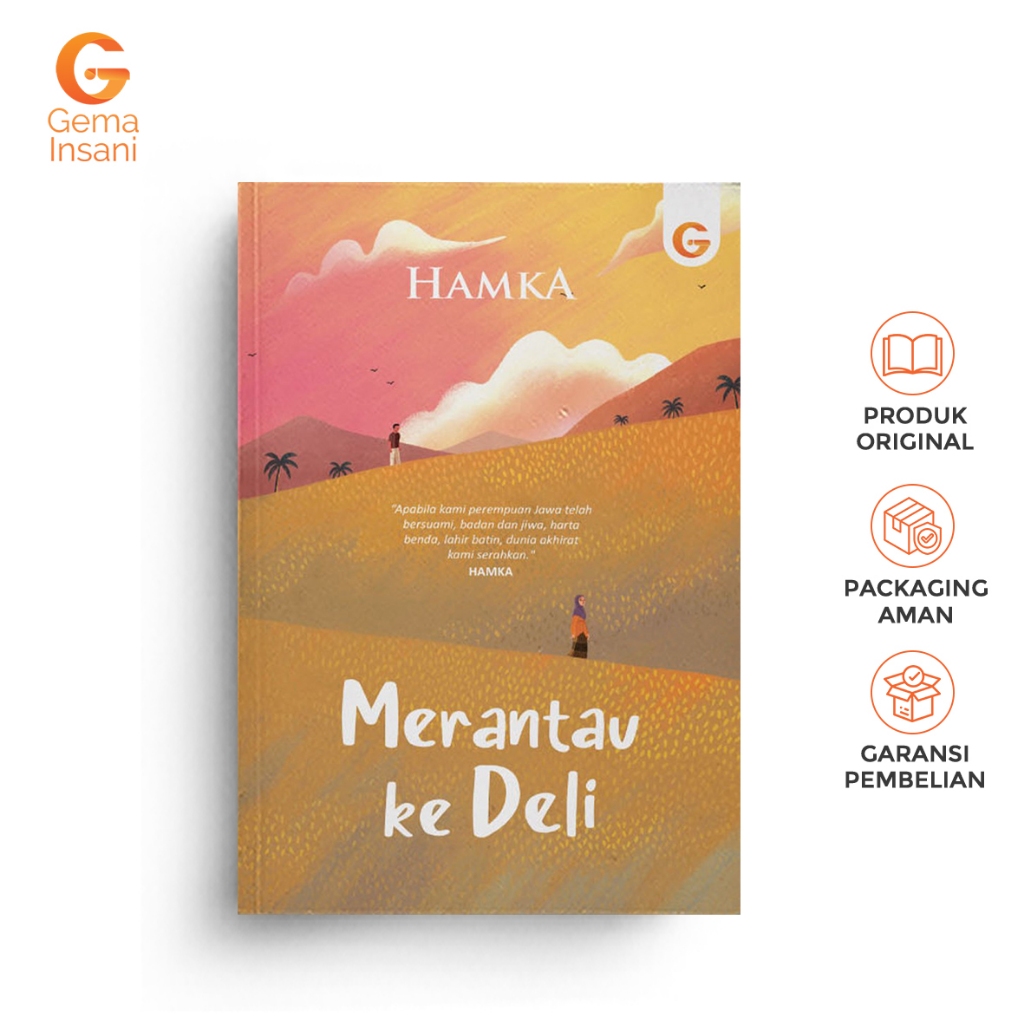 Jual Gema Insani Buku Novel Merantau Ke Deli Journey To Deli Penulis ...