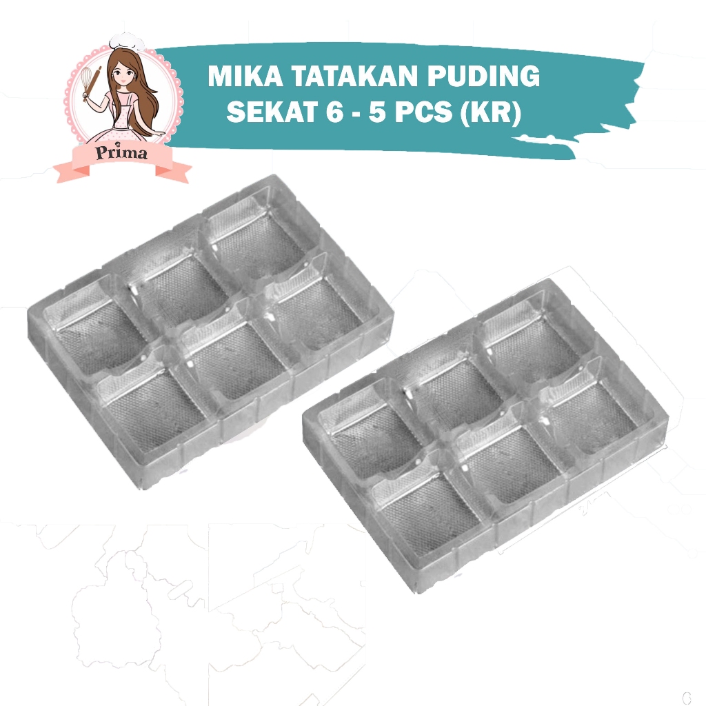 Jual Mika Tatakan Pudding Sekat Pcs Shopee Indonesia