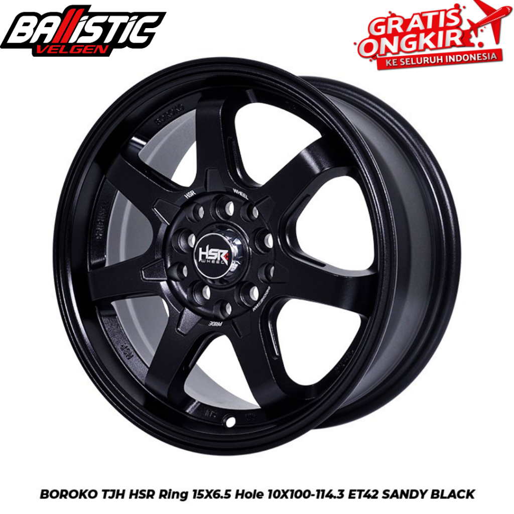 Jual Velg racing mobil Ertiga Innova Grandmax Luxio ring 15 HSR Boroko ...