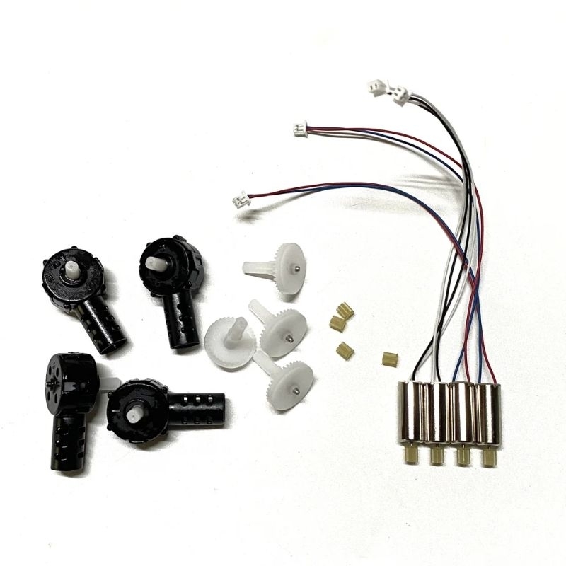 Set Eliche E Protezioni Di Ricambio Per Droni E88, E99, E100, K3 – 4 Pale + 4 Coprimotori + Cavo - 2