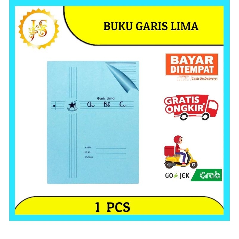 Jual BUKU GARIS LIMA UNTUK MUSIK DAN TULIS SAMBUNG ( 1 BUKU ) | Shopee ...