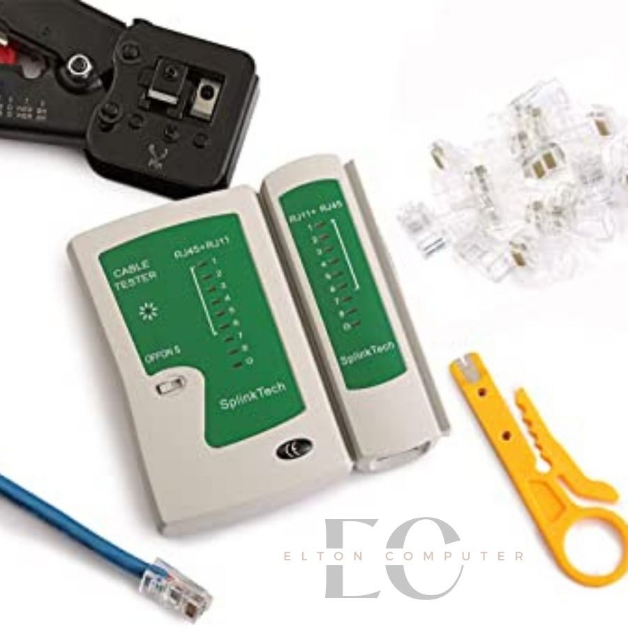 Jual Paket Crimping Tool + Lan Tester + RJ45 isi 100pcs | Shopee Indonesia