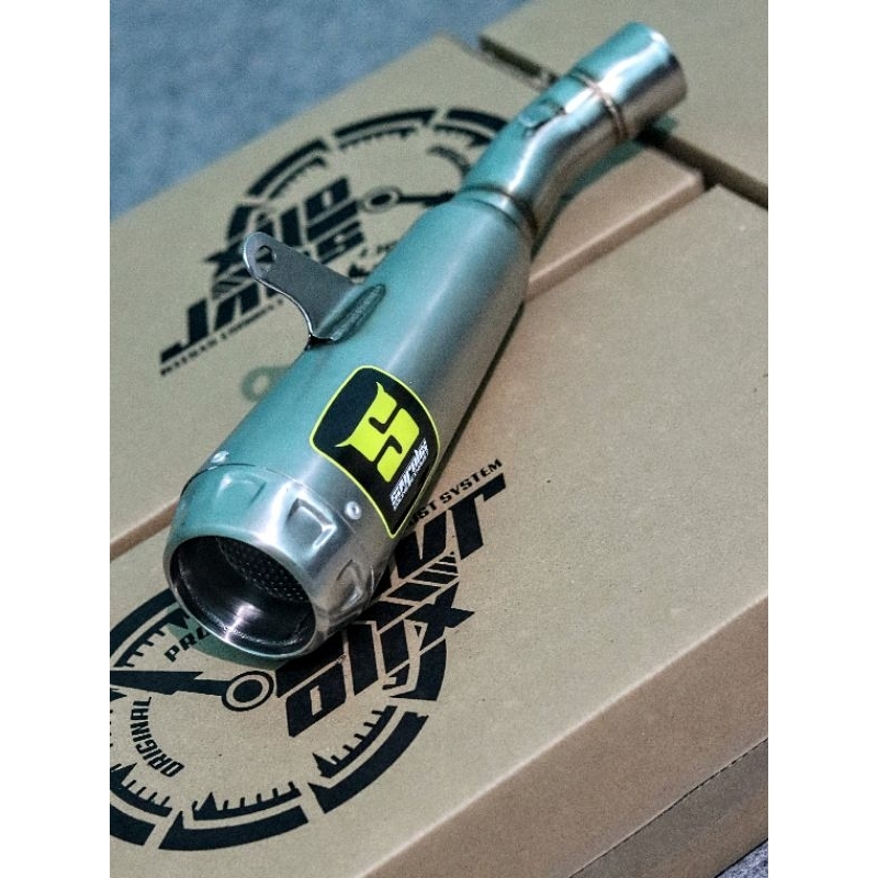 Jual Slincer Knalpot Savrolix Gp xpro Slip On Mide Pipe zx25 Inlet 50 ...