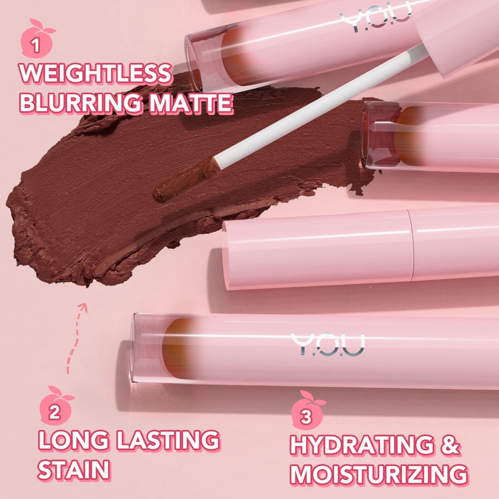 Jual YOU Simplicity Cotton Lip Clay 3,3gr Series | R858