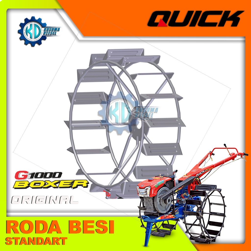 Jual RODA BESI STANDAR - G1000 BOXER - ORIGINAL - QUICK - IMPLEMENT ...