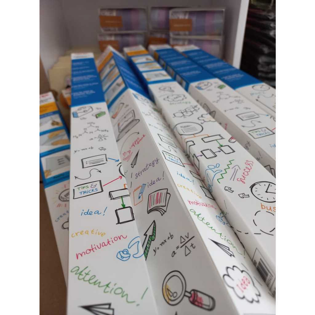 Jual Stiker Papan Tulis Putih / Whiteboard Sticker WBSK-150 Joyko ...