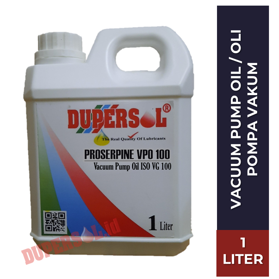 Jual Dupersol Vacuum Pump Oil 100 Vpo 100 Oli Pompa Vakum Iso Vg