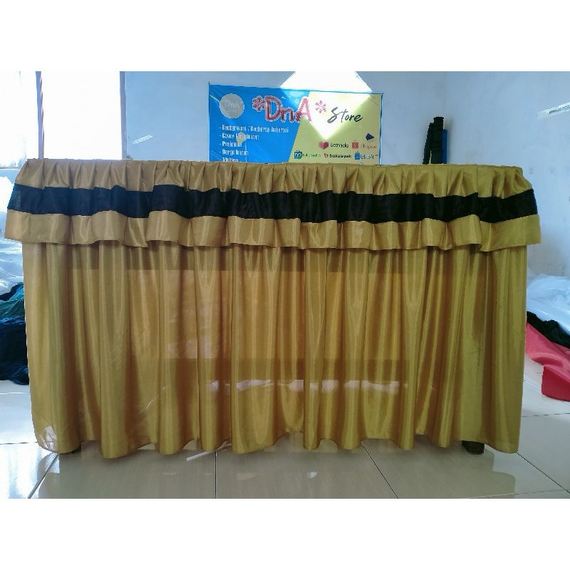 Jual Cover Meja Prasmanan Renda Ukuran X X Cm P X L X T Shopee Indonesia