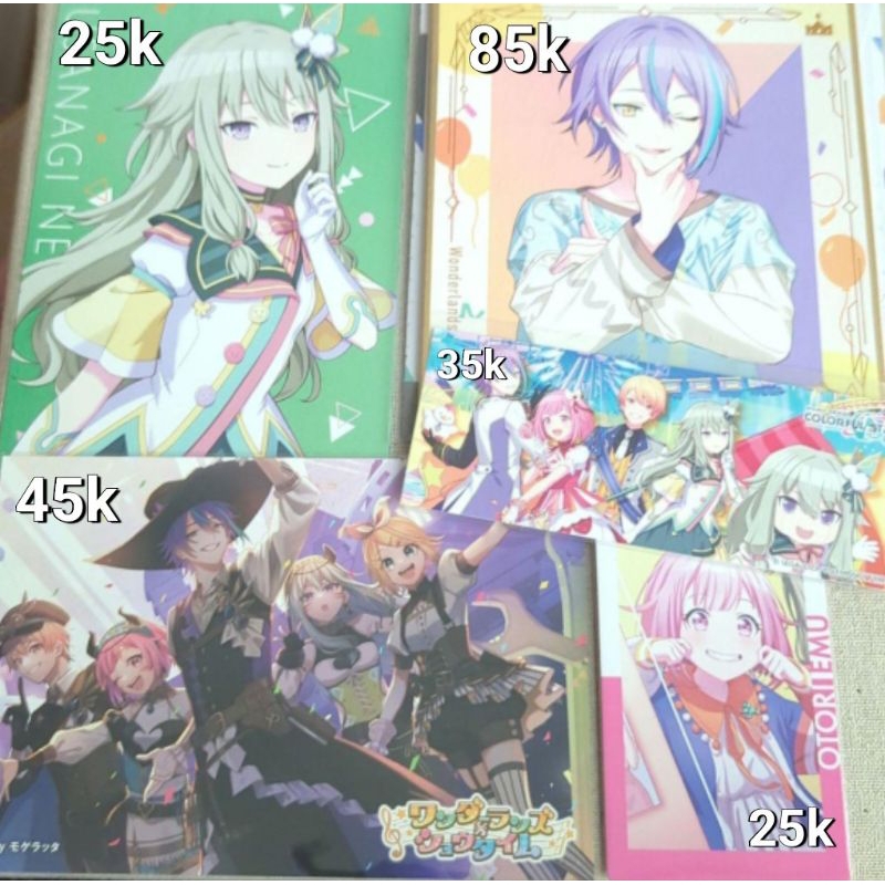 Jual Project Sekai WxS Wonderland x Showtime Shikishi Postcard Epick ...