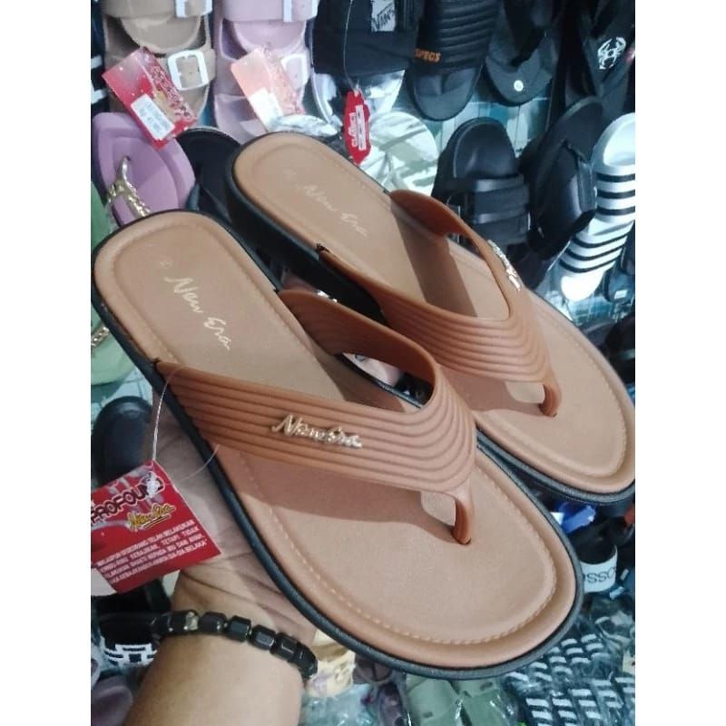 Jual Sandal Jepit Karet New Era Lb B Original Sandal Karet Terbaru Kekinian Anti Slip Uk