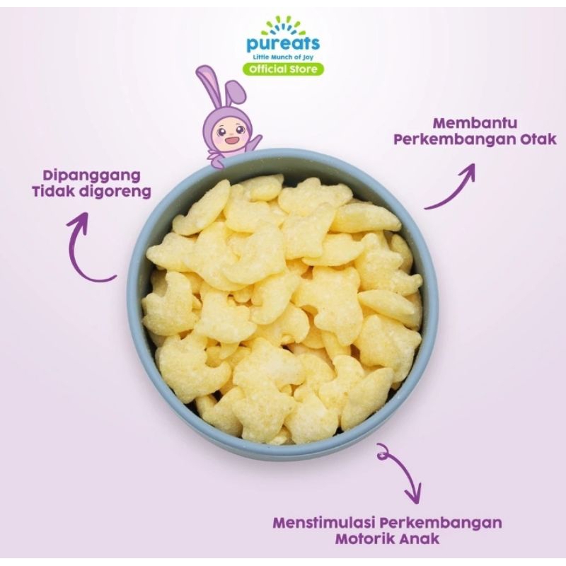 Jual Pureats Apple Puffs - Snack Makanan Bayi Rasa Apel | Shopee Indonesia