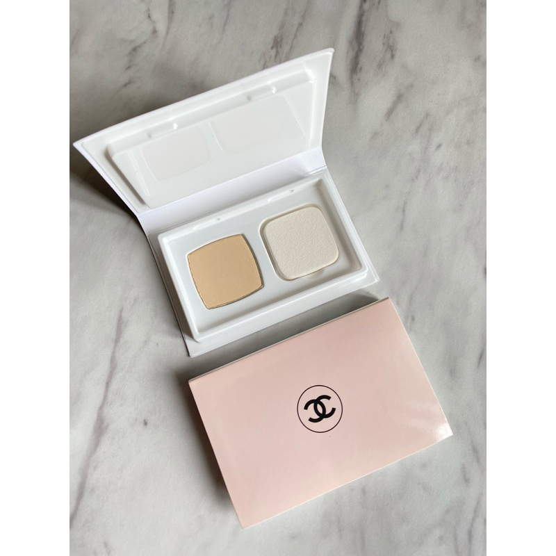 Jual Mini Chanel Le Blanc Brightening Compact Foundation Long Lasting ...