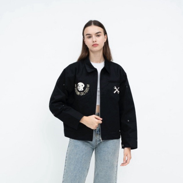 訳あり⭐︎deres 8th all-around jacket Undercover Blouson Jacket Black Bomber Jackets/Overshirts