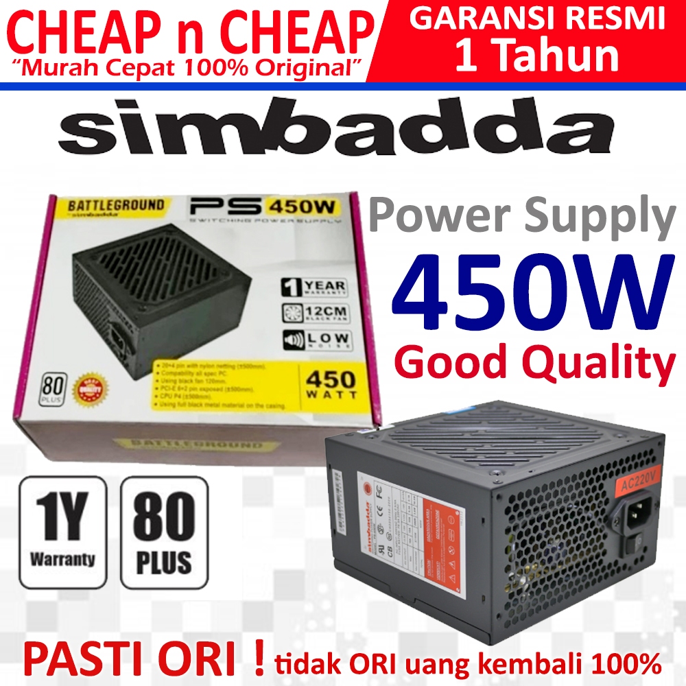 Jual Simbadda W Psu Plus Power Supply Psu W Plus