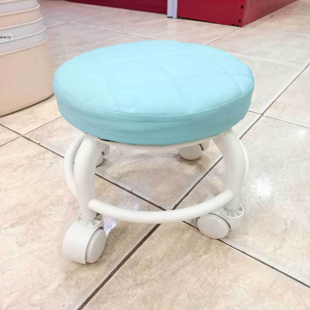 Jual Kursi Bulat Roda JP | Kursi / Bangku Duduk Jongkok Roda | Shopee ...