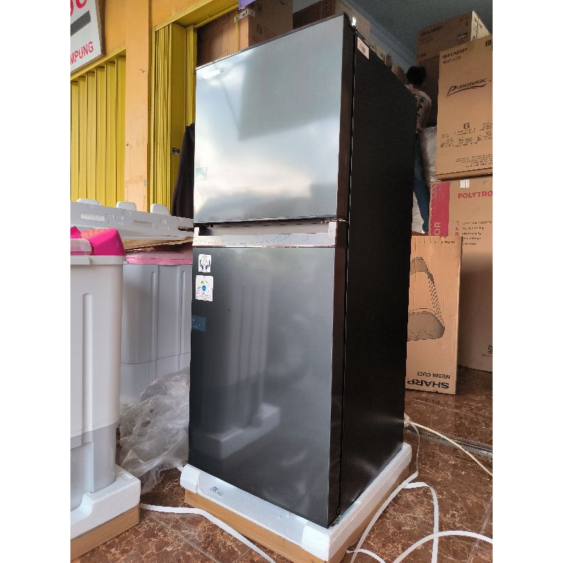 Jual kulkas Toshiba GR + 25ISP kulkas 2 pintu non salju garansi resmi