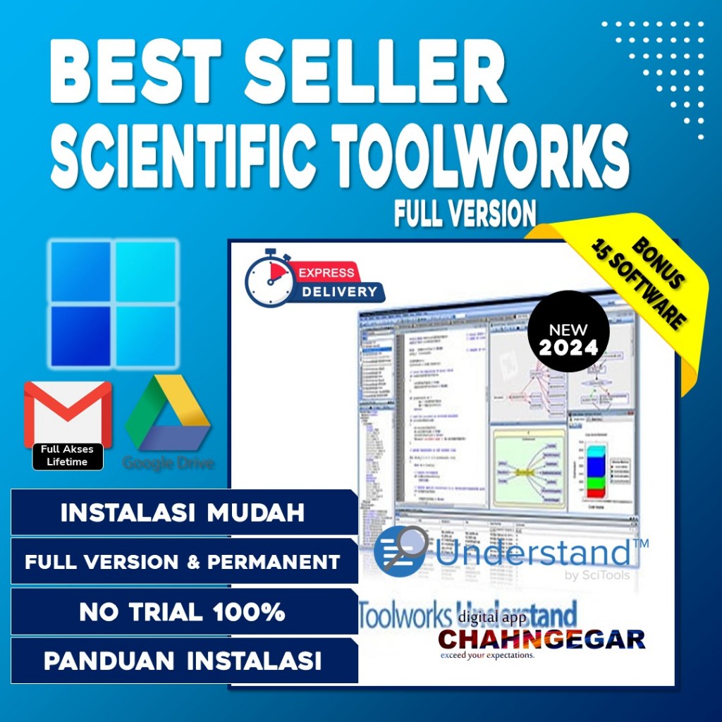 Jual Scitools Scientific Toolworks Understand 2024 Full Version ...