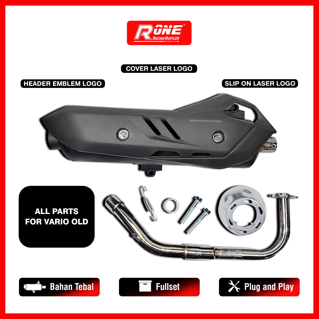 Jual R One Racing Knalpot Standar Racing Untuk Vario Old | Shopee Indonesia