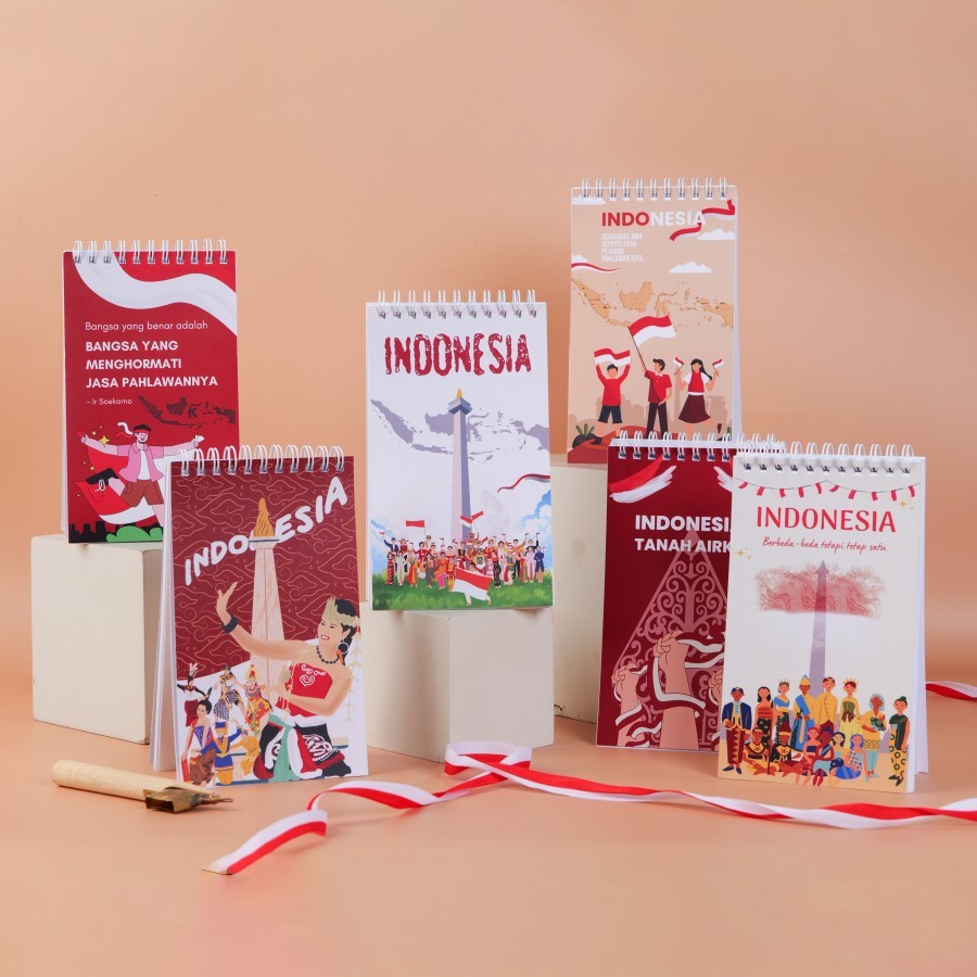 Jual Notes Spesial Indonesia Souvenir Marchandise Merah Putih NKRI ...